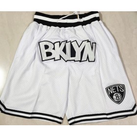 Homme Basket Brooklyn Nets Shorts à poche M003 Swingman